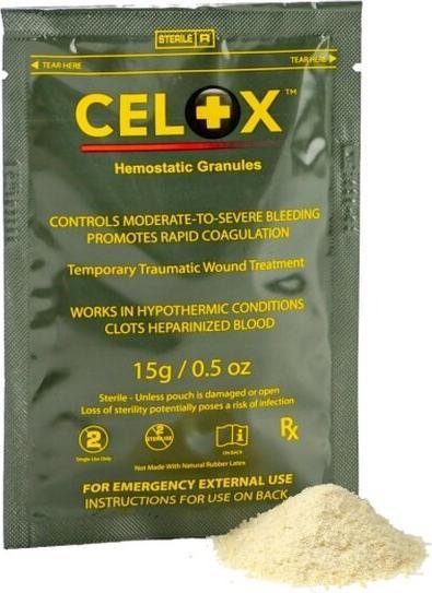 Produktbild SAM Medical Celox Chitosan Pulver Hämostatisches Granulat 15G