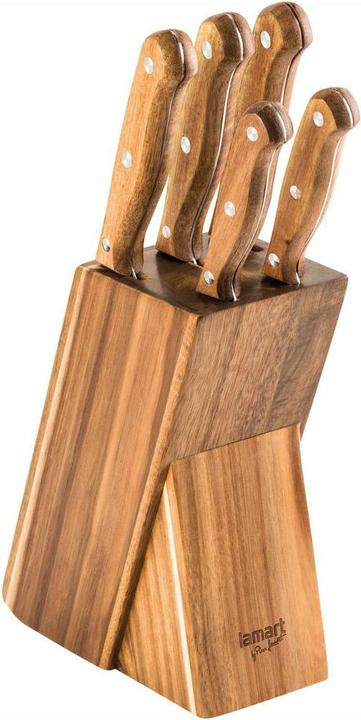 Immagine prodotto Lamart 5 Set di coltelli LT2080 in blocco Wood
