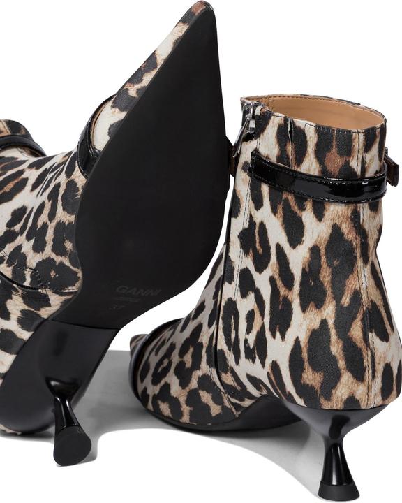Actual product image GANNI Leopard ankle boots (38)