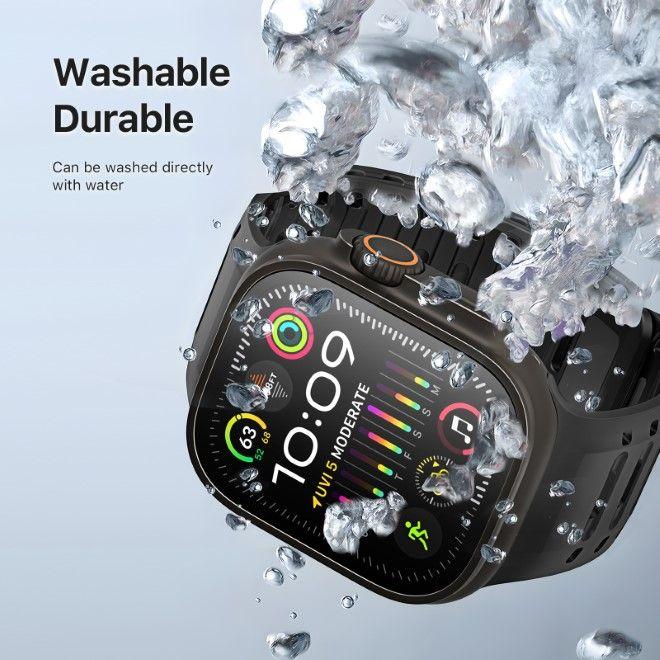 Produktbild Dux Ducis CS Armband (49 mm, 45 mm, 46 mm, 44 mm, 42 mm, Magneten, Silikon, Aluminium)