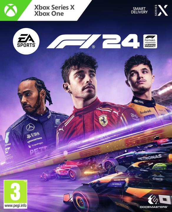 Actual product image EA Games F1 24 video game for Xbox (Xbox One S, Xbox Series X)