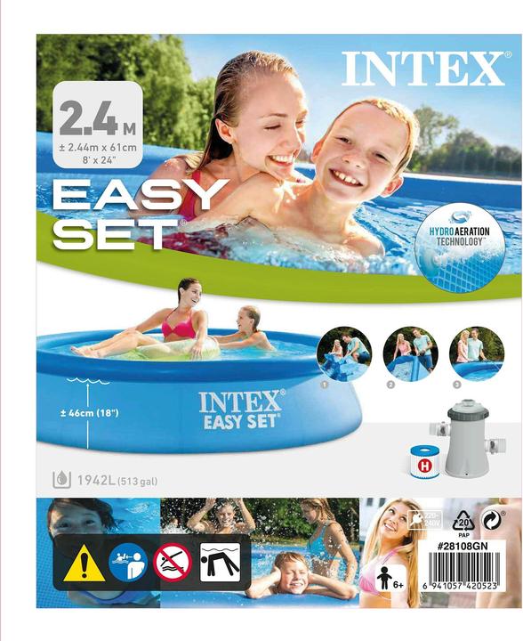 Actual product image Intex Easy Set (Ø 244 x 61 cm)