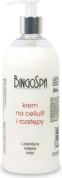 Actual product image BingoSpa BINGO SPA Krem na celulit i rozstępy z L-karnityną kofeiną i imbirem 500ml (Body cream, 500 ml)