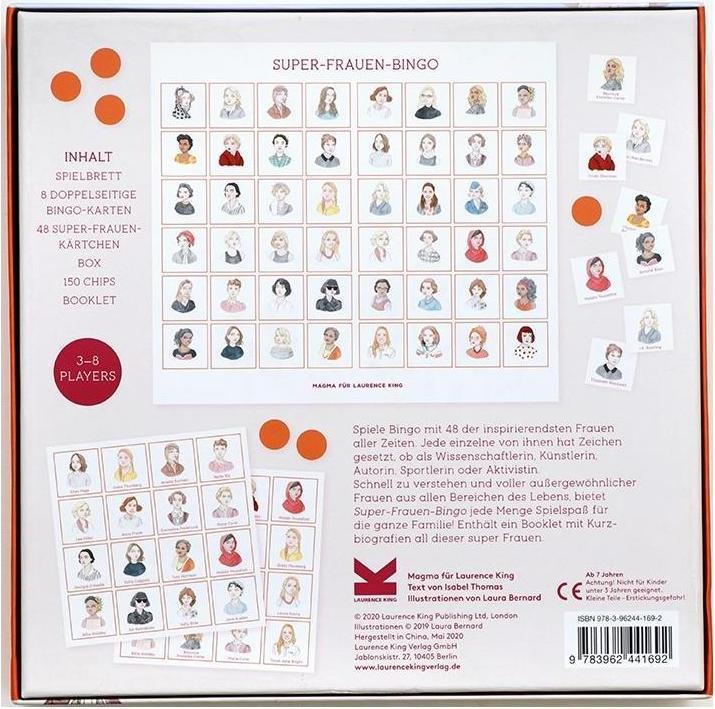 Actual product image 441692 - Super-Frauen-Bingo - Board game, 2-8 players, ages 6+ (DE edition) (German)