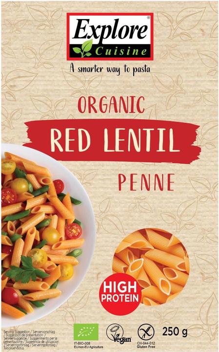 Explore Cuisine Penne aus Roten Linsen Bio (270 g)