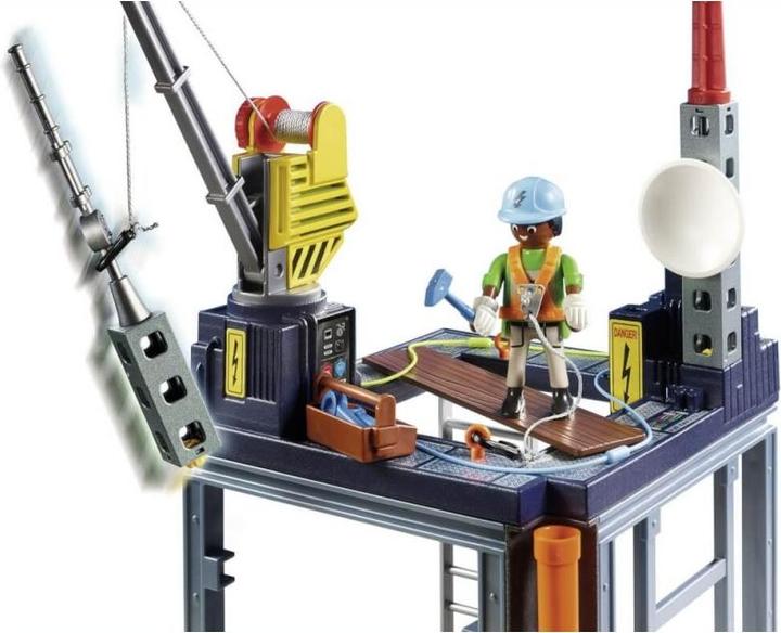 Actual product image Playmobil 70816 Starter set construction site with winch (70816, Playmobil City Action)