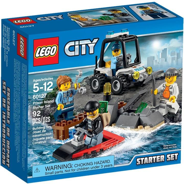 Produktbild LEGO City Gefängnisinsel-Polizei Starter-Set (60127, LEGO City)