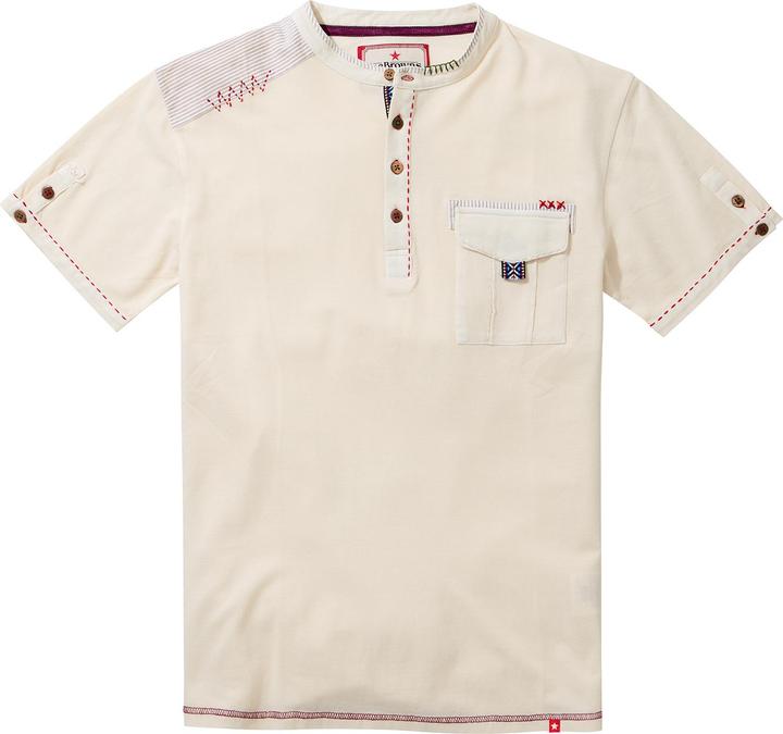 Actual product image Joe Browns Pique Aztec Chest Pocket Henley (S)