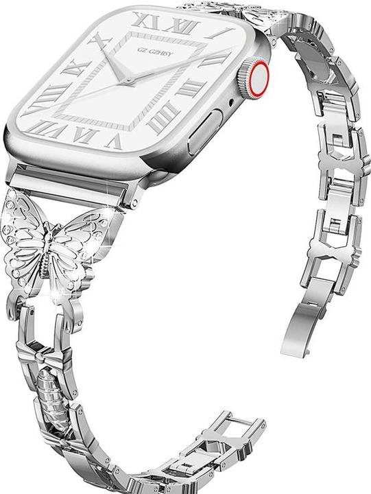 Immagine prodotto EKO Orologio bracciale in acciaio inox a farfalla argento (Acciaio inossidabile)