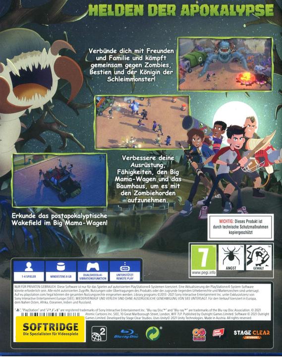 Actual product image Game Jack, the Monster Scare (The Last Kids on Earth) (PS4, DE)