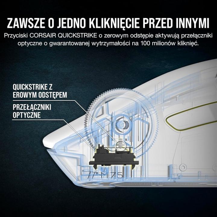 Produktbild Corsair M75 (Kabellos, Kabelgebunden)