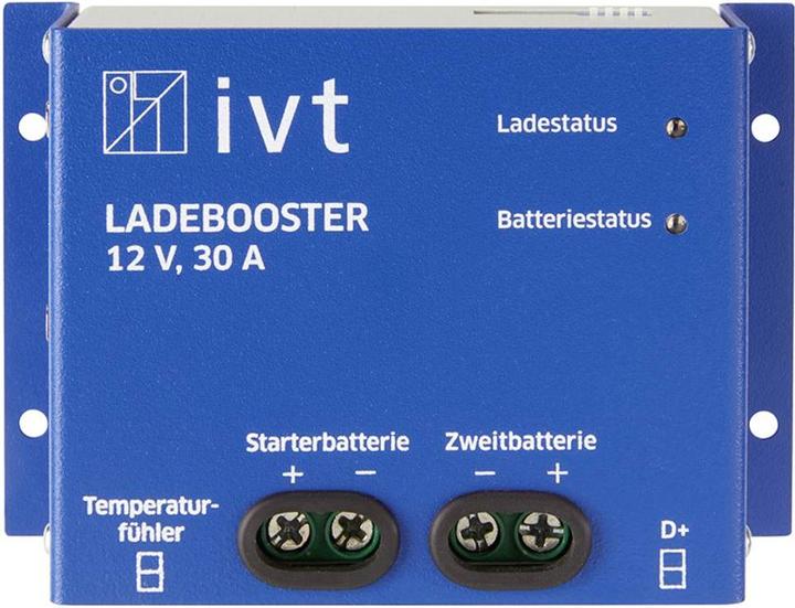 Produktbild IVT 920033 Ladespannungs-Booster 12 V 30 A (12V, 30 A)