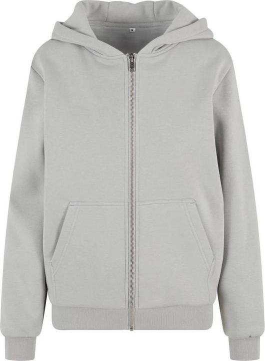 Build Your Brand Hoodie mit durchgehendem Reissverschluss