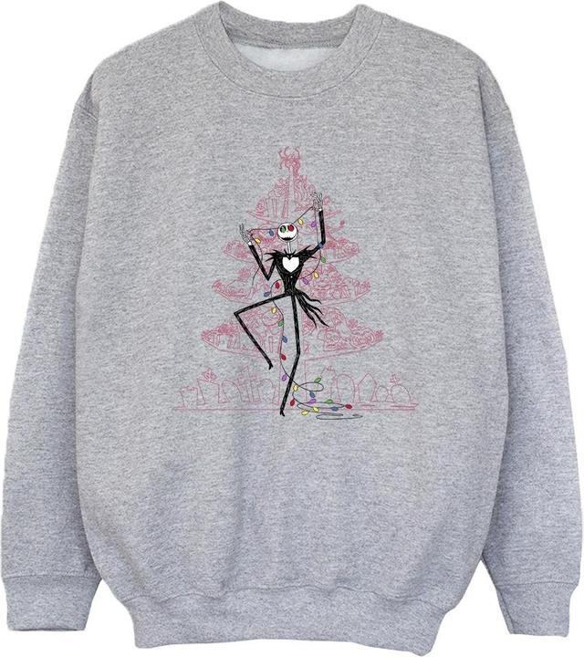 Disney The Nightmare Before Christmas Tree Pink Sweatshirt Mädchen