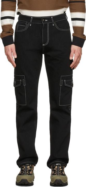 Actual product image Burberry Denim Cargo Pants (32)