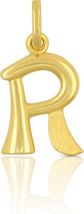 Muau Buchstabe (750/18K Gelbgold)