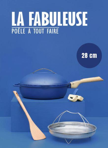 Produktbild Cookut La Fabuleuse (28 cm, Bratpfanne, Kochtopf, Aluminium)