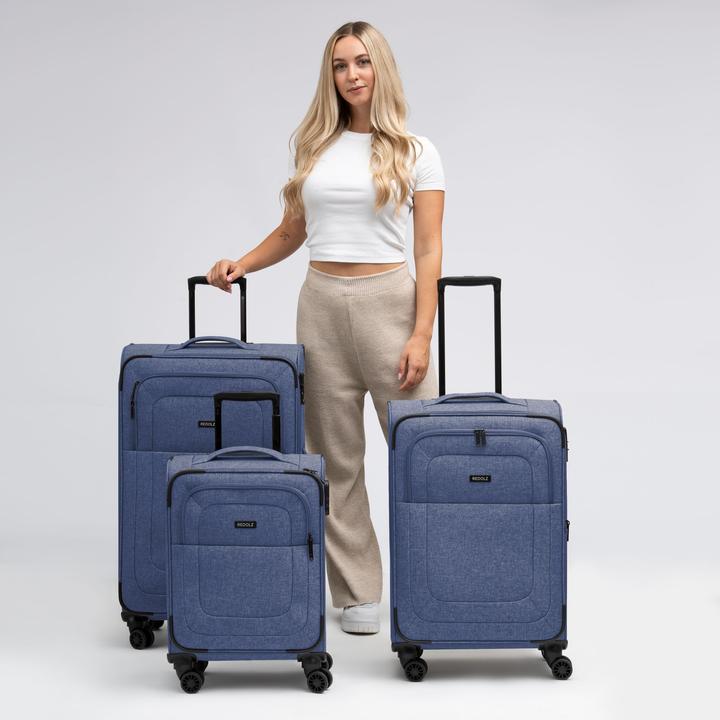 Produktbild Redolz Essentials 12 THREE SET 4-Rollen Kofferset 3-tlg. mit Dehnfalte (201 l, XL (ab 115l))