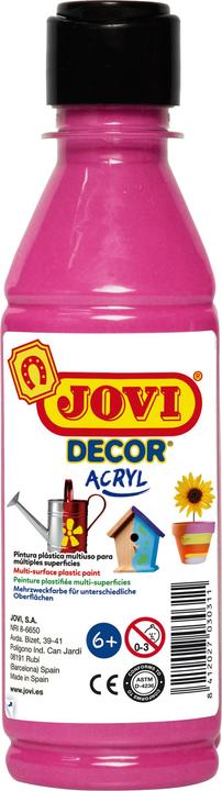 Jovi Acrylic paint Jovidecor magenta 250ml bottle (Magenta, 250 ml)