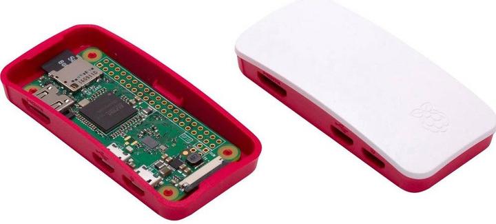 Produktbild Raspberry Pi Pi® SBC-Gehäuse Geeignet für: Zero Rot, Weiss