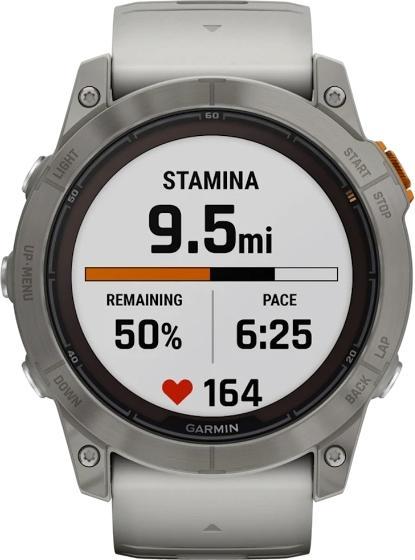 Actual product image Garmin Fenix 7 X PRO GPS Multisport Watch, Sapphire Solar Edition, grey (51 mm)