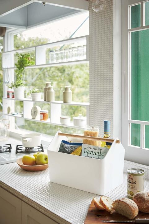 Actual product image Yamazaki Storage basket FAVORI (37 x 21 x 24 cm, 20.21 l)