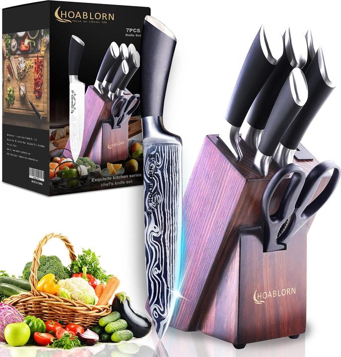 Hoablorn Professional Knife Block Set