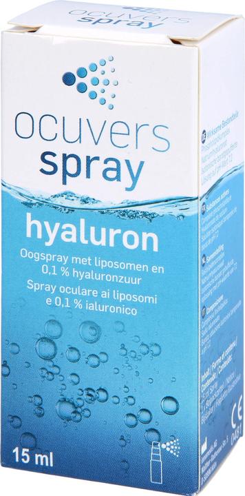 Immagine prodotto Innomedis ocuvers Spray Spray oculare a base di ialurone liposomiale, soluzione da 15 ml (15 ml, ocuvers Spray Hyaluron liposomal eye spray 15 ml)