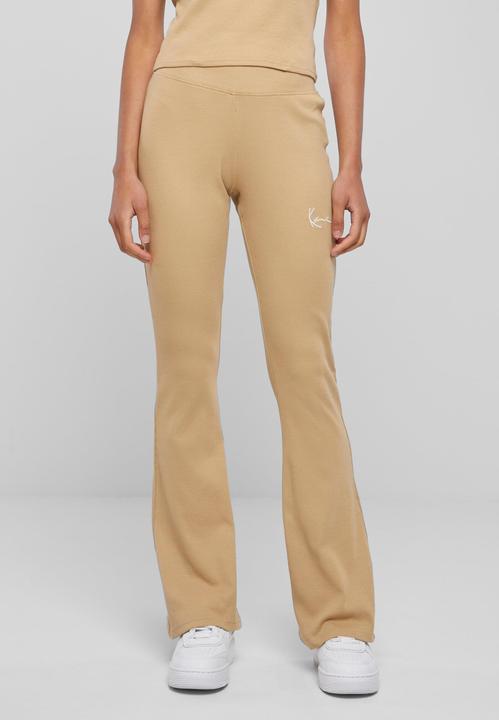 Actual product image Karl Kani KW233-054-1 KK Small Signature Flared Rib Leggings (S)