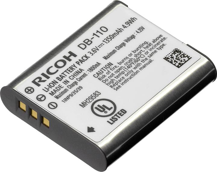 RICOH DB-110 Lithium-Ionen Akku fü GRIII (Kamera Akku)