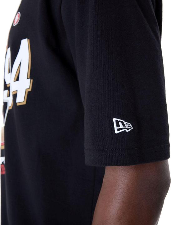 Actual product image New Era NFL Shirt - HELMET San Francisco 49ers schwarz - S (S)