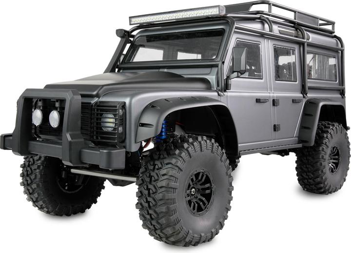 Amewi ALLRock H8 Scale Crawler brushless 1:8 ARTR grau (RTR Prêt à fonctionner)