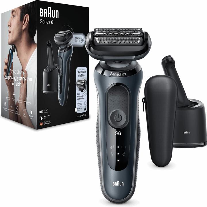 Actual product image Braun Series 6 61-N7000CC + CCR Shaver