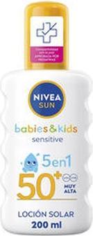 Immagine prodotto NIVEA Sun Babies & Kids 5 In 1 Sun Lotion Spf 50+ 200 Ml (Crema solare, SPF 50+, 200 ml)