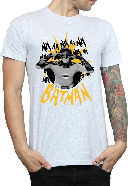 Actual product image Mens Batman TV Series Nananana T-Shirt (M)
