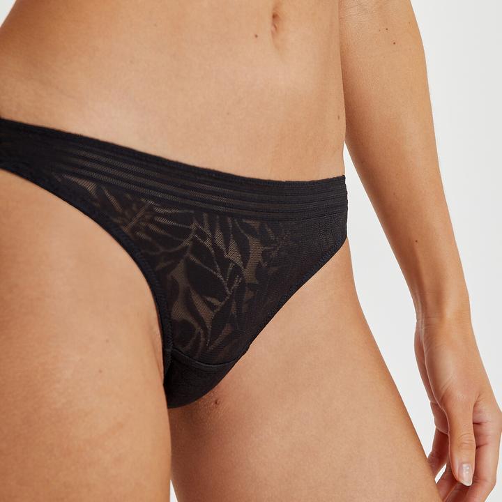 Image du produit La Redoute Collections Tanga Tatoo en dentelle (40, Une unité par pack)