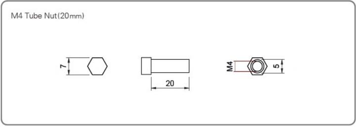Image du produit Gmade JunFac M4 Barrel Nuts (20mm) (4)