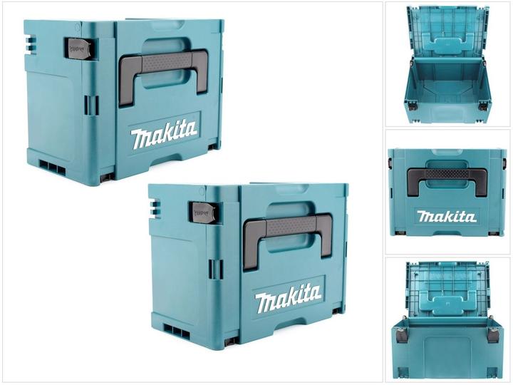 Actual product image Makita Makpac size 3 system case in set of 2 (2 pieces)