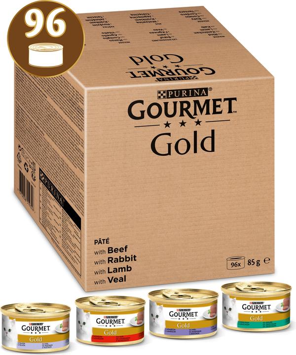 Image du produit Gourmet Pâté fin (Adulte, 96 pcs, 8160 g)