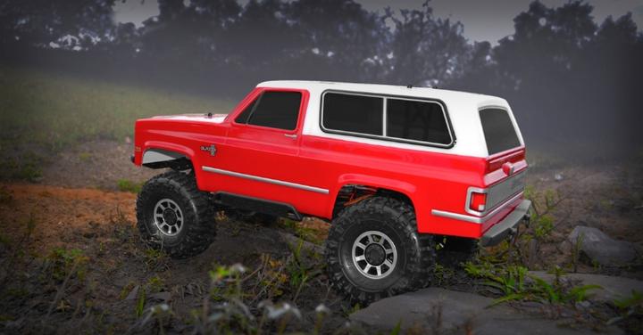Actual product image JConcept Vengeance - 1.9 Vaterra Ascender 12mm glue-on wheel - (black w/ silver face plating) - 2pc.