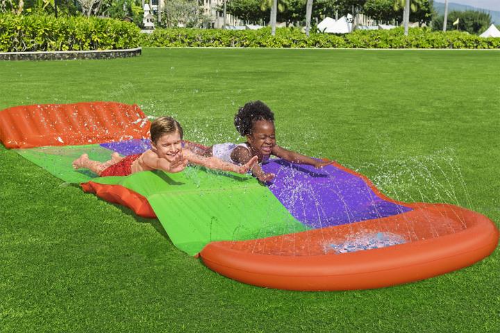 Image du produit Bestway H2OGO! Tapis de glisse 2 pistes SplashCoaster 4,88 m (4.70 m)