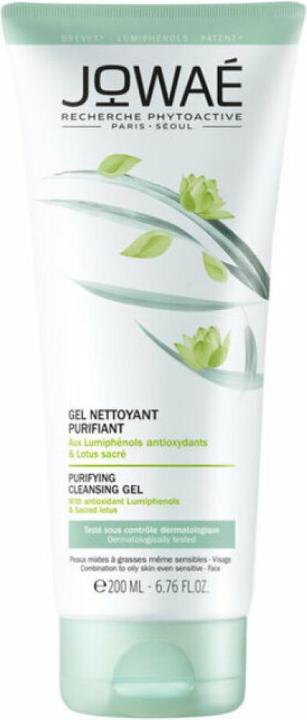 Image du produit Jowae gel nettoyant purifiant 200ml (Chiffons de nettoyage, 200 ml)