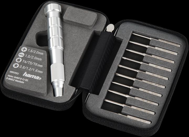 Hama Schraubendreher Set (Schlitz, Kreuzschlitz, Pin-torx)