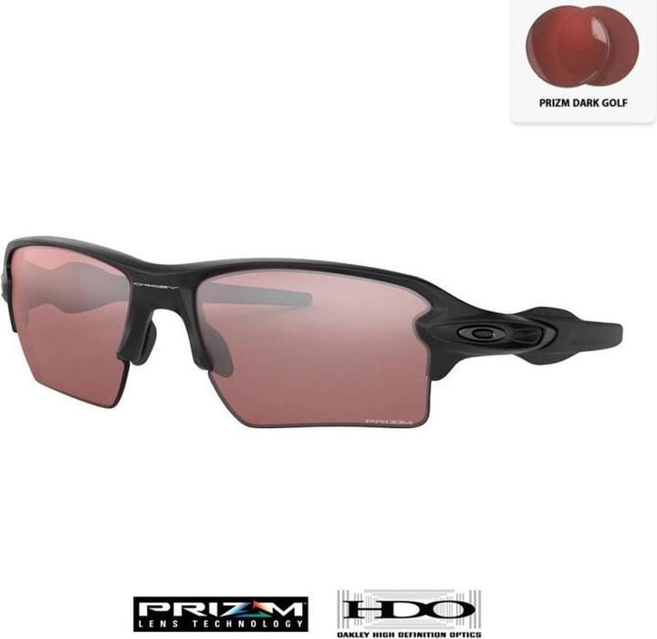 Produktbild Oakley Flak 2.0 XL Prizm Sportbrille (PRIZM DARK GOLF, Matte Black, Matte Black Ink, PRIZM DARK GOLF)