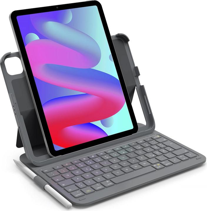 Immagine prodotto Inateck Keyboard iPad 2007 gray (BK2007 gray) (DE, 3)