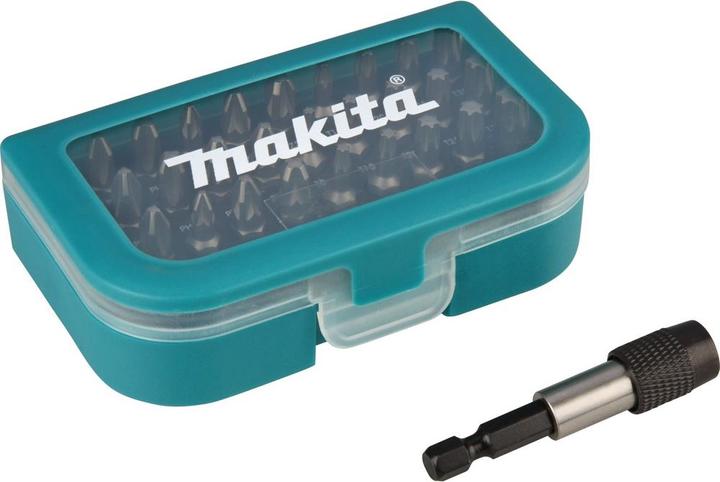 Makita P-73374 Set 31teilig (Innensechsrund TX M10, Innensechsrund TX M15, Innensechsrund TX M20, Kreuz Phillips PH M1, Kreuz Phillips PH M2, Innensechsrund TX M8, Innensechsrund TX M25, Innensechsrund TX M27, Innensechsrund TX M40, Kreuz Pozidriv PZ M1, Kreuz Pozidriv PZ M2, Kreuz Phillips PH M3, Kreuz Pozidriv PZ M3)