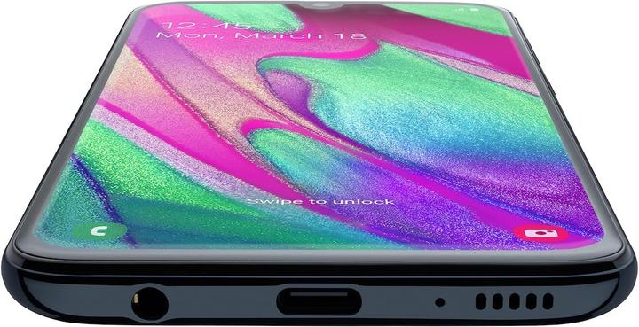 Produktbild Samsung Galaxy A40 (64 GB, Black, 5.90", Dual SIM + SD, 16 Mpx, 4G)