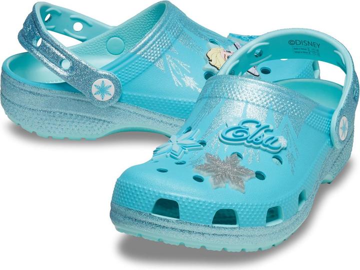 Actual product image Crocs K's Frozen Elsa Classic Clog (32)