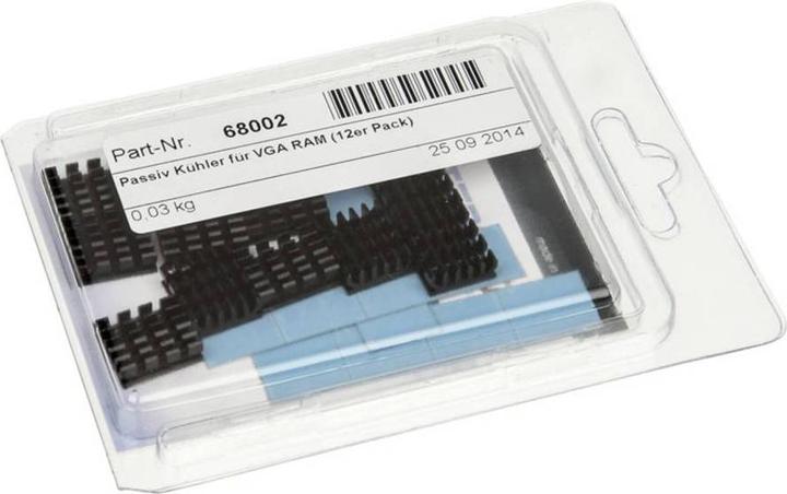 Immagine prodotto Watercool Raffreddatore passivo per VGA RAM (confezione da 12)