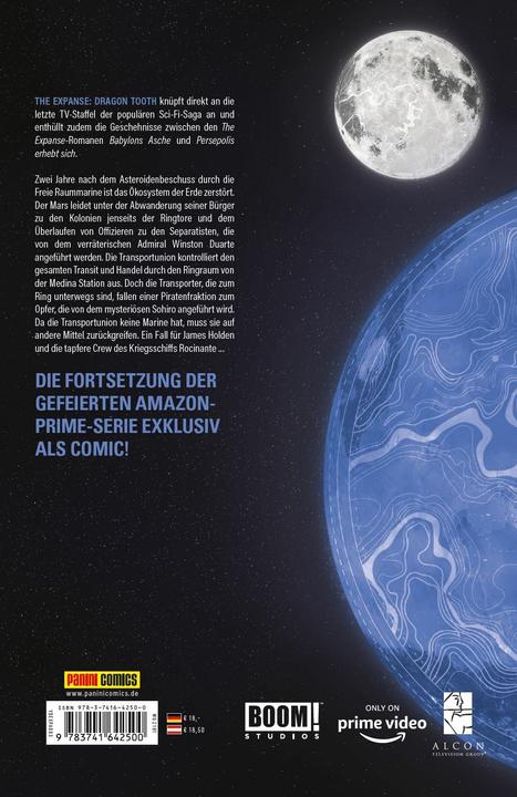 Image du produit Panini The Expanse - Die Graphic Novel (Allemand, Andy Diggle, Rubis, David Cabeza, 2025)